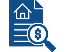 House document with magnifying glass icon